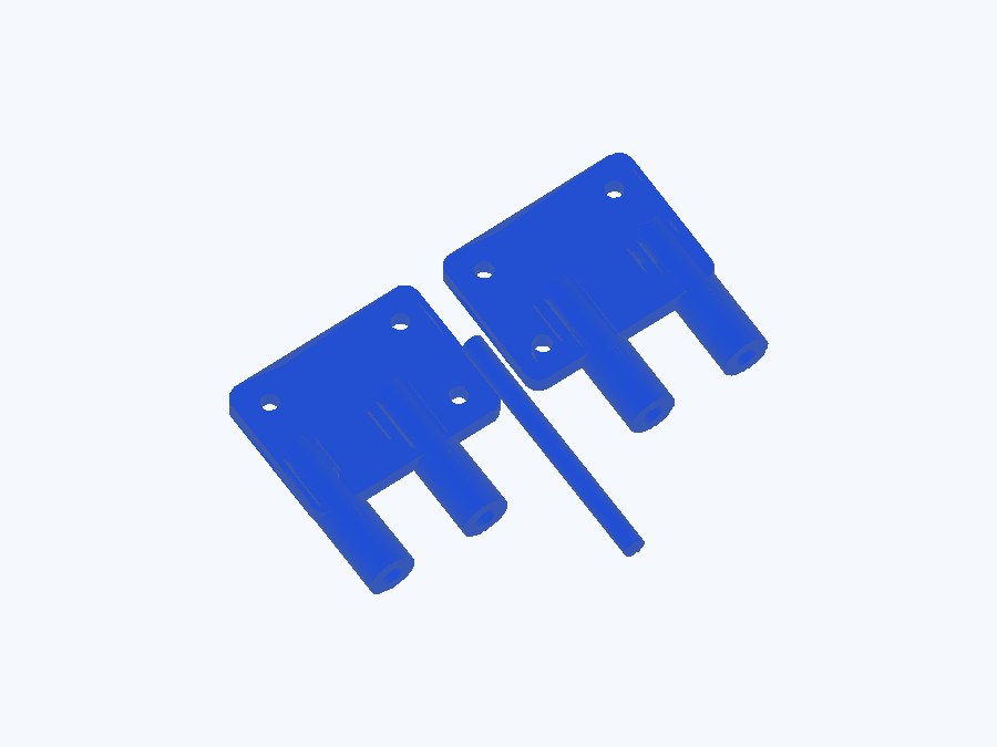 PLA Hinge Hardware Set