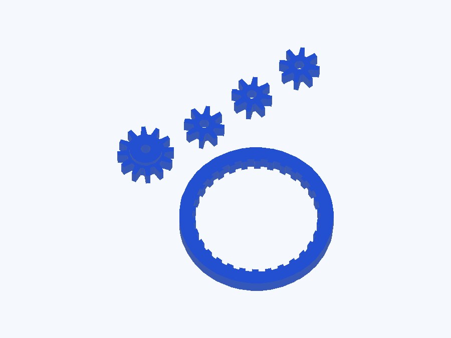 PLA Planetary Gear Kit